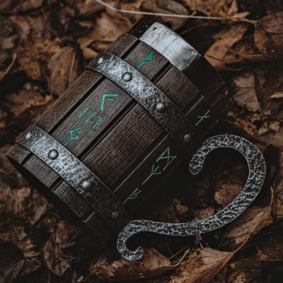 Nordic Rune-bierpul met Noorse mythologie