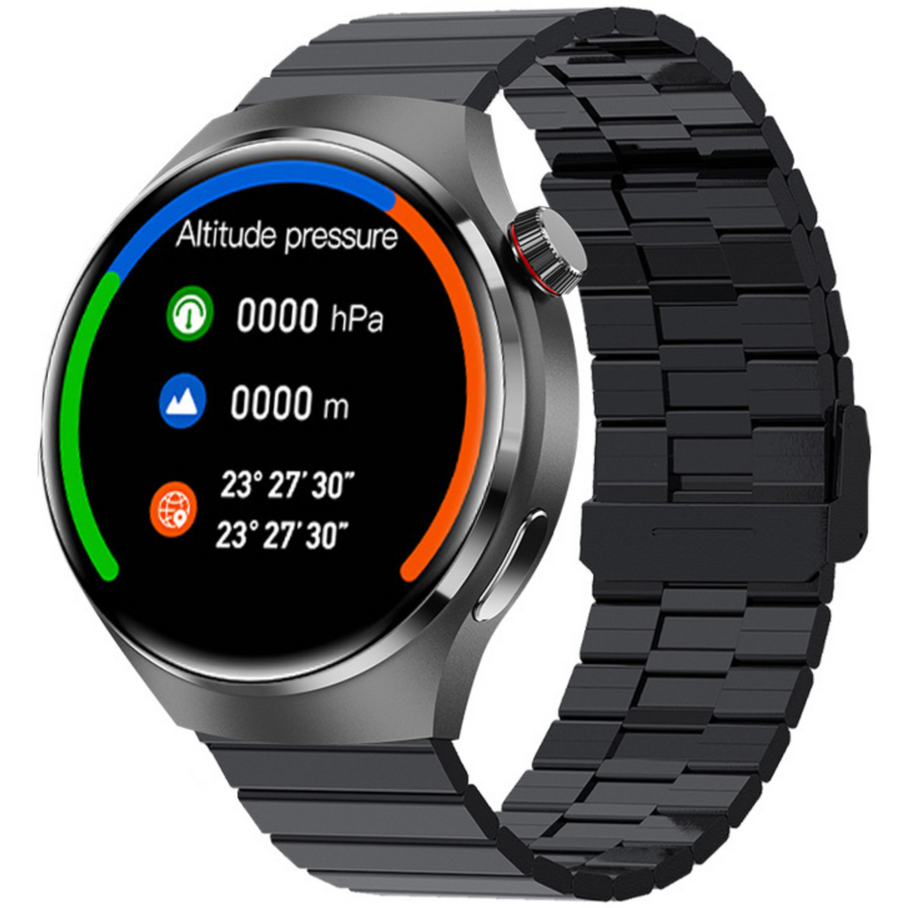 Reloj inteligente de edición limitada — Pantalla AMOLED HD, monitoreo de ECG, conectividad Bluetooth, seguimiento de la frecuencia cardíaca, GPS integrado