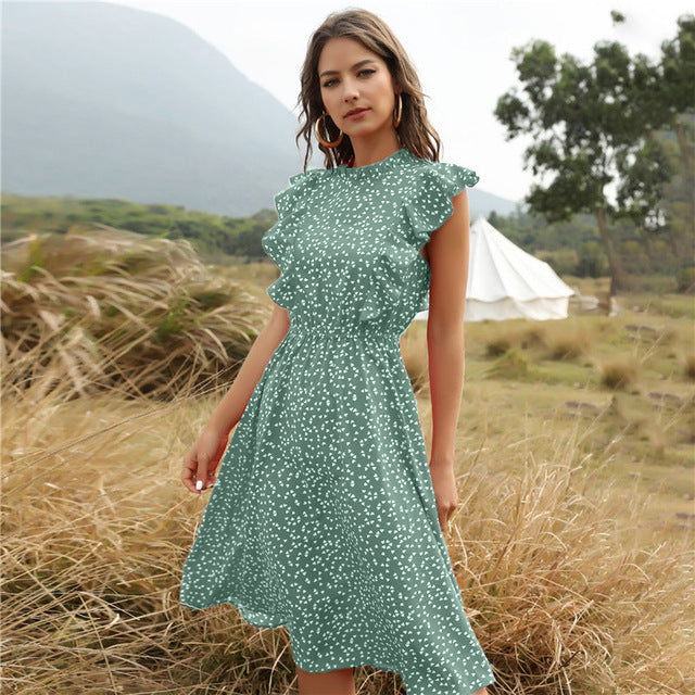 Robe Maxi Aérienne