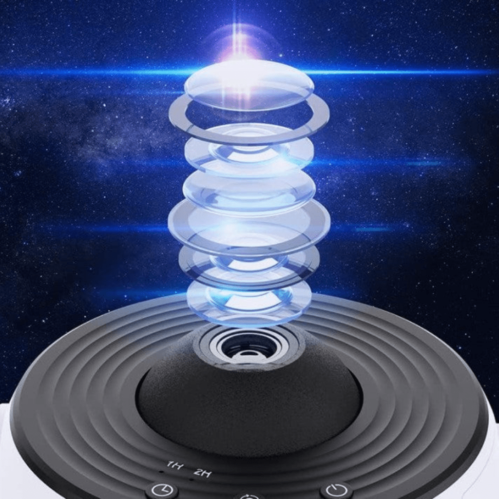 HD Starry Sky Projector — 13 Galaxy Discs, Auto Timer, Quiet