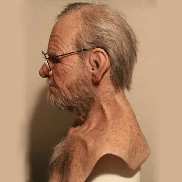 MaskEnigma Realistic Elderly Disguise Mask