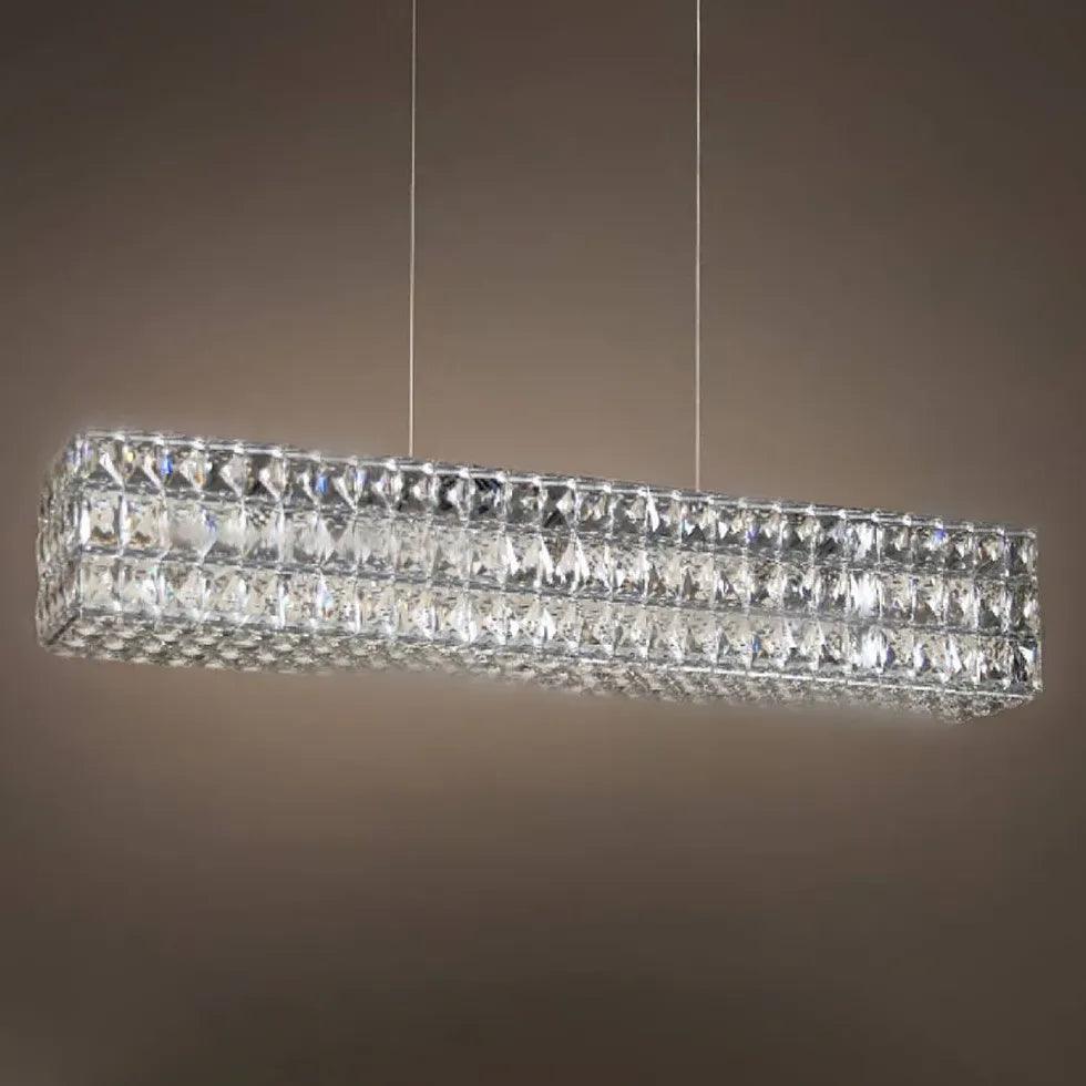 Lámpara colgante moderna de cristal en forma de gota | boxzora