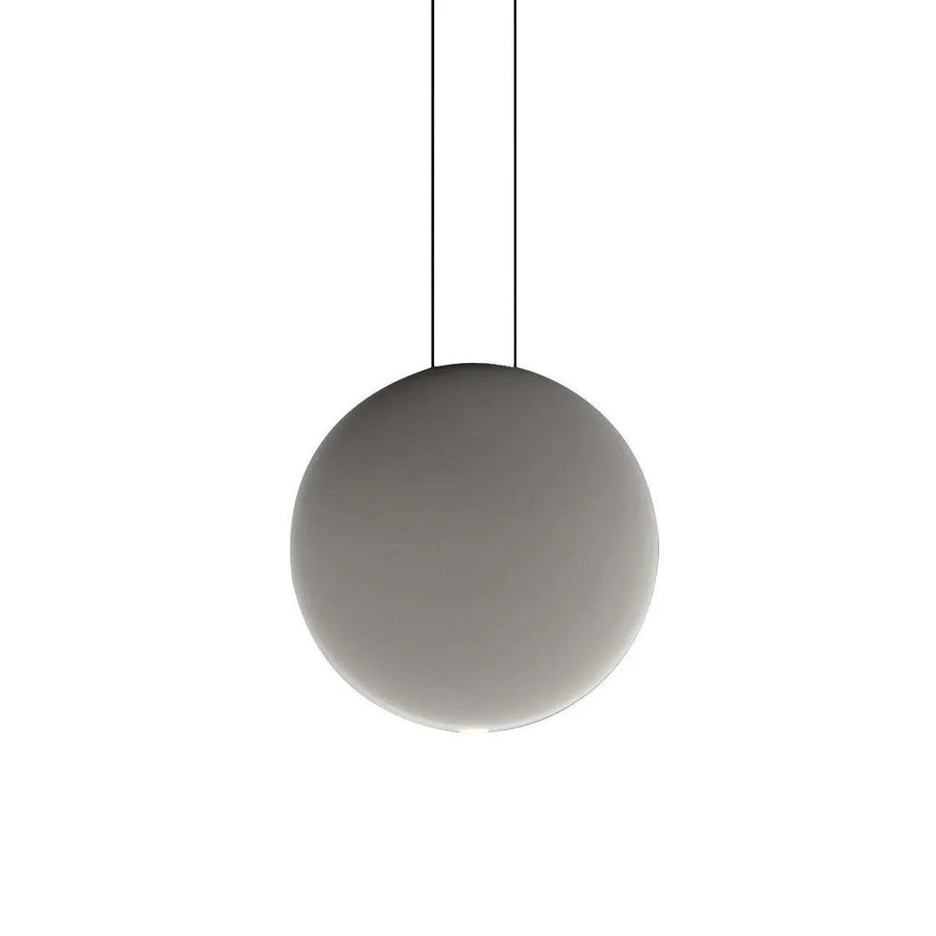 Nowoczesna okrągła lampa wisząca LED z metalowym elementem | boxzora
