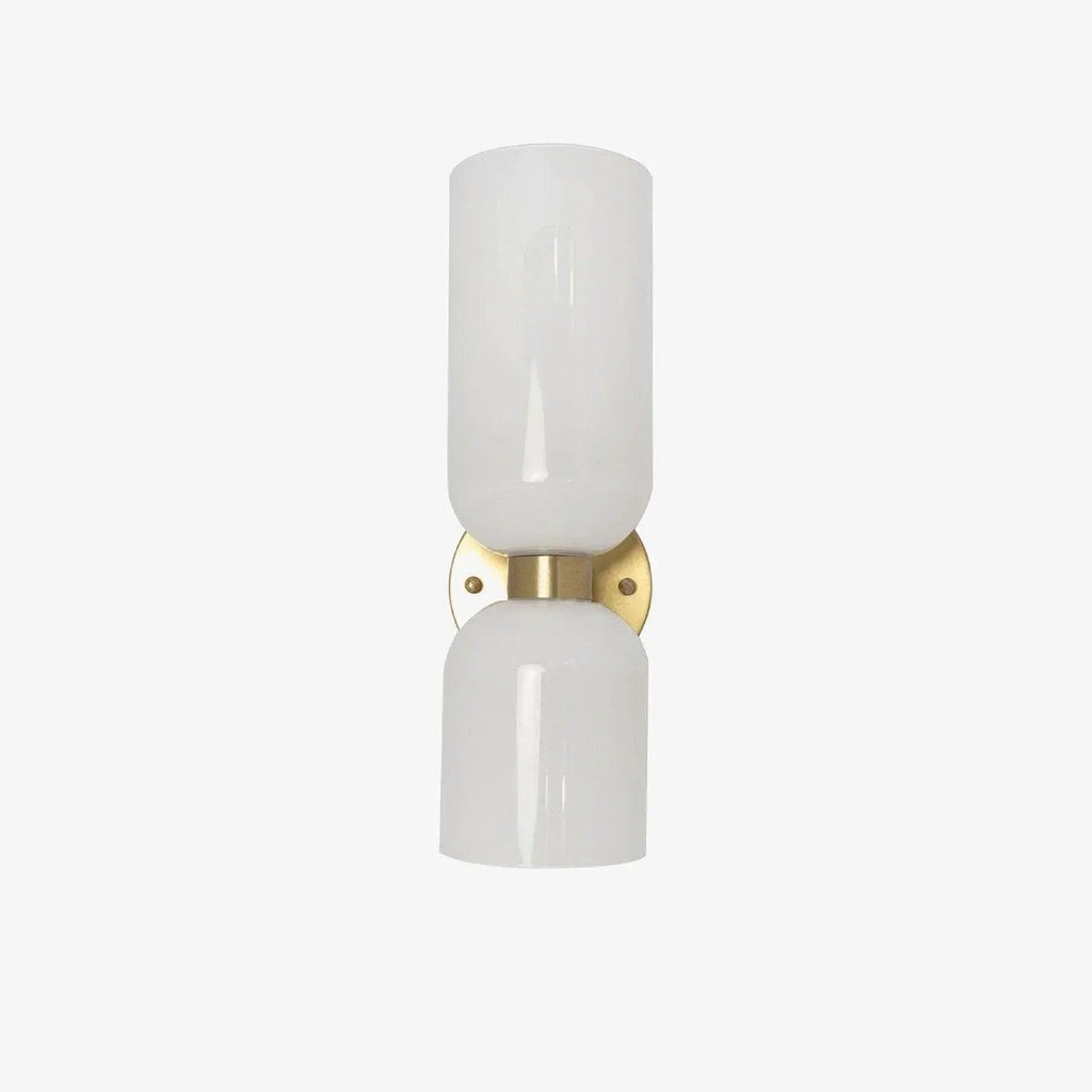Aplique de pared de hierro y cristal LED de lujo | boxzora