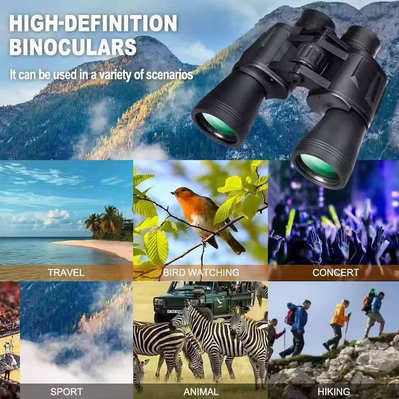 20x vízálló, nagy hatótávolságú távcső — HD optika gyenge fényviszonyokhoz