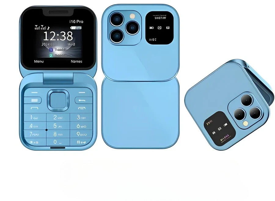 Kompaktes Dual-SIM-Klapphandy – Lange Akkulaufzeit, leichtes Design