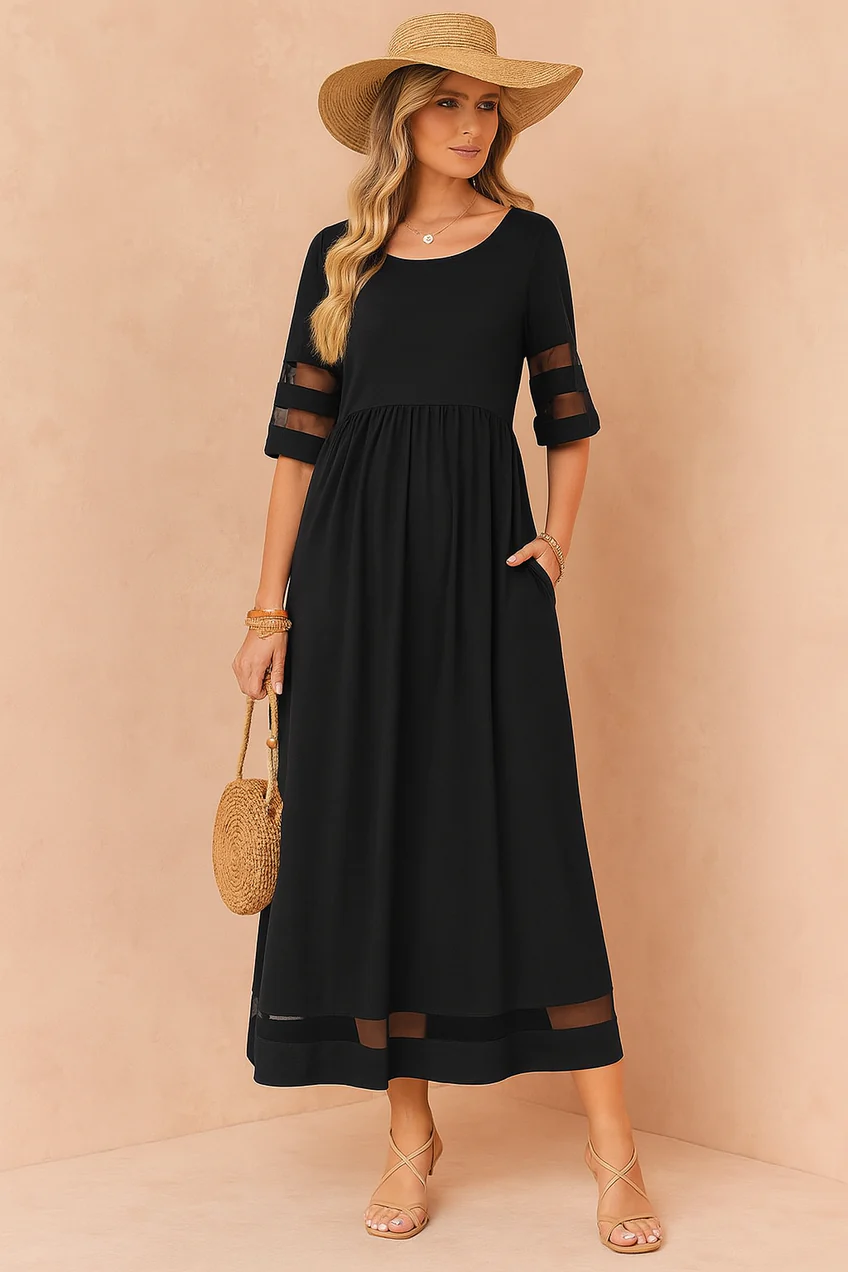 Robe Longue Mesh