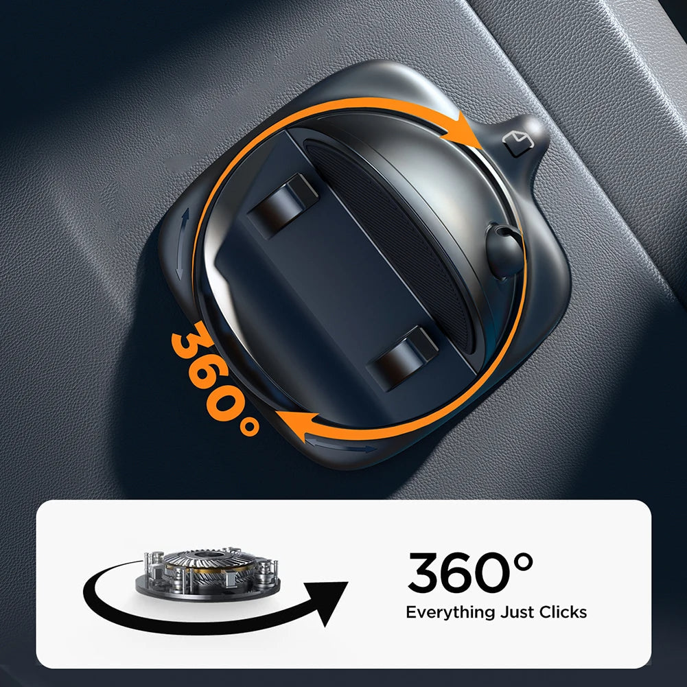 360° RotateX Universal Car Phone Mount — Secure Adjustable Rotating Smartphone Holder