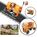 Chainsaw Chain Sharpener — Professional and Efficient Sharpening, 30-Degree Grinding Angle