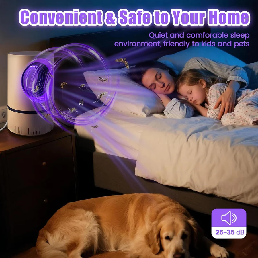 Electric UV Insect Trap – Automatic Mosquito & Fly Eliminator