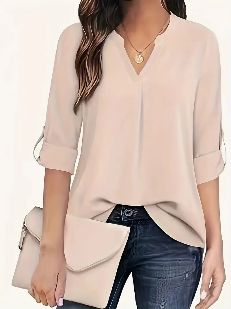 Chemise à Manches Longues pour Femme