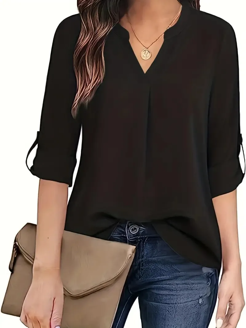 Chemise à Manches Longues pour Femme