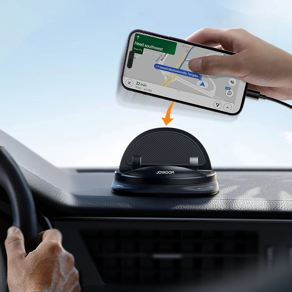 360° RotateX Universal Car Phone Mount — Secure Adjustable Rotating Smartphone Holder