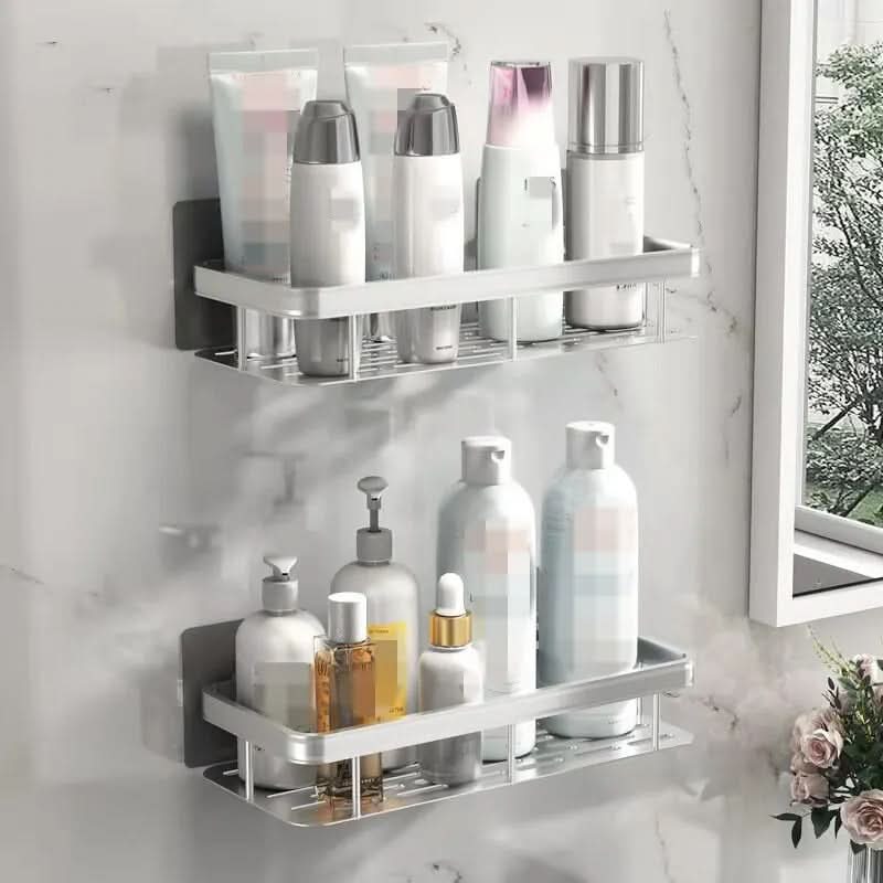 NordicShelf Αυτοκόλλητο ράφι τοίχου — Τοποθέτηση χωρίς τρύπημα