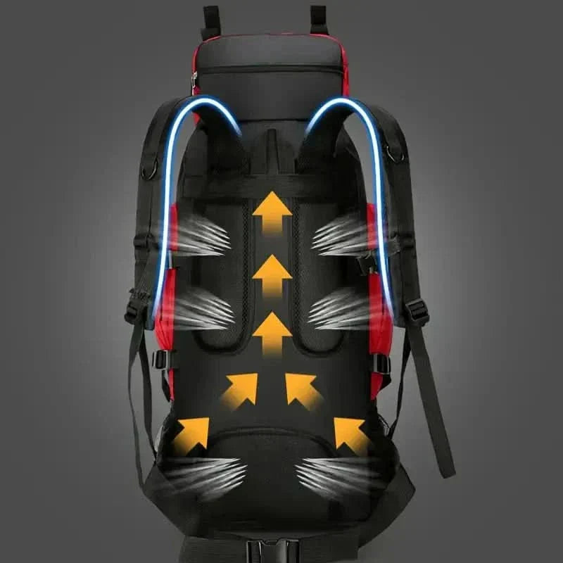 Sac à dos étanche 90L pour extérieur - Design grande capacité