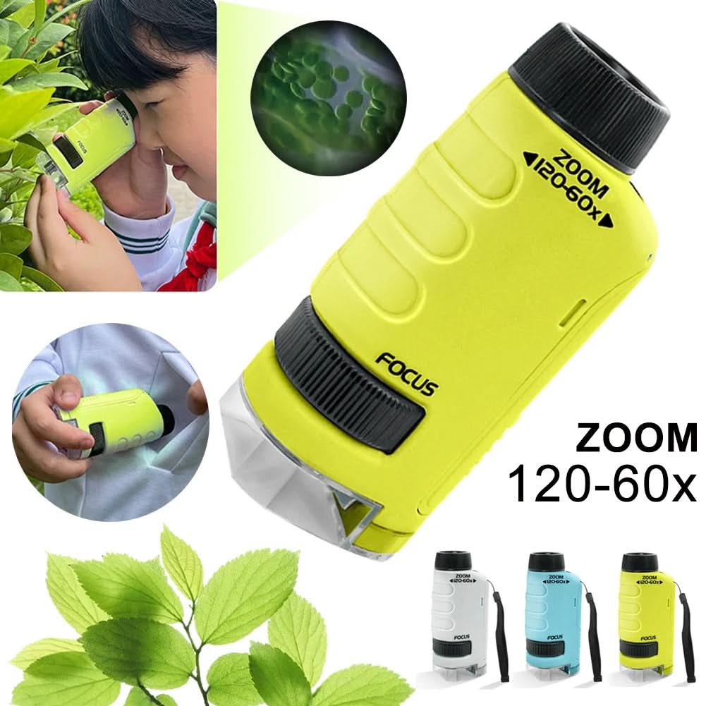 Microscopio portatile ExplorerLens — Design compatto tascabile