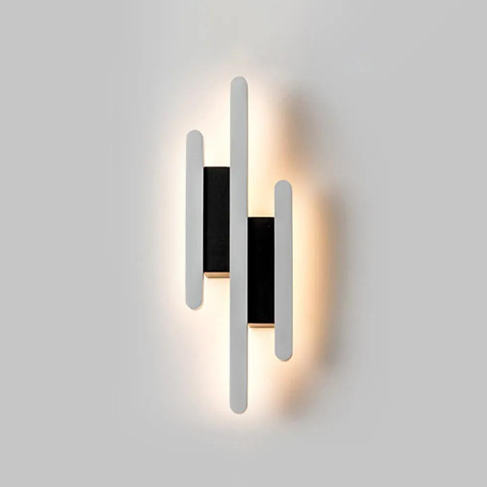 Minimalistyczna akrylowa lampa ścienna LED do wnętrz | boxzora