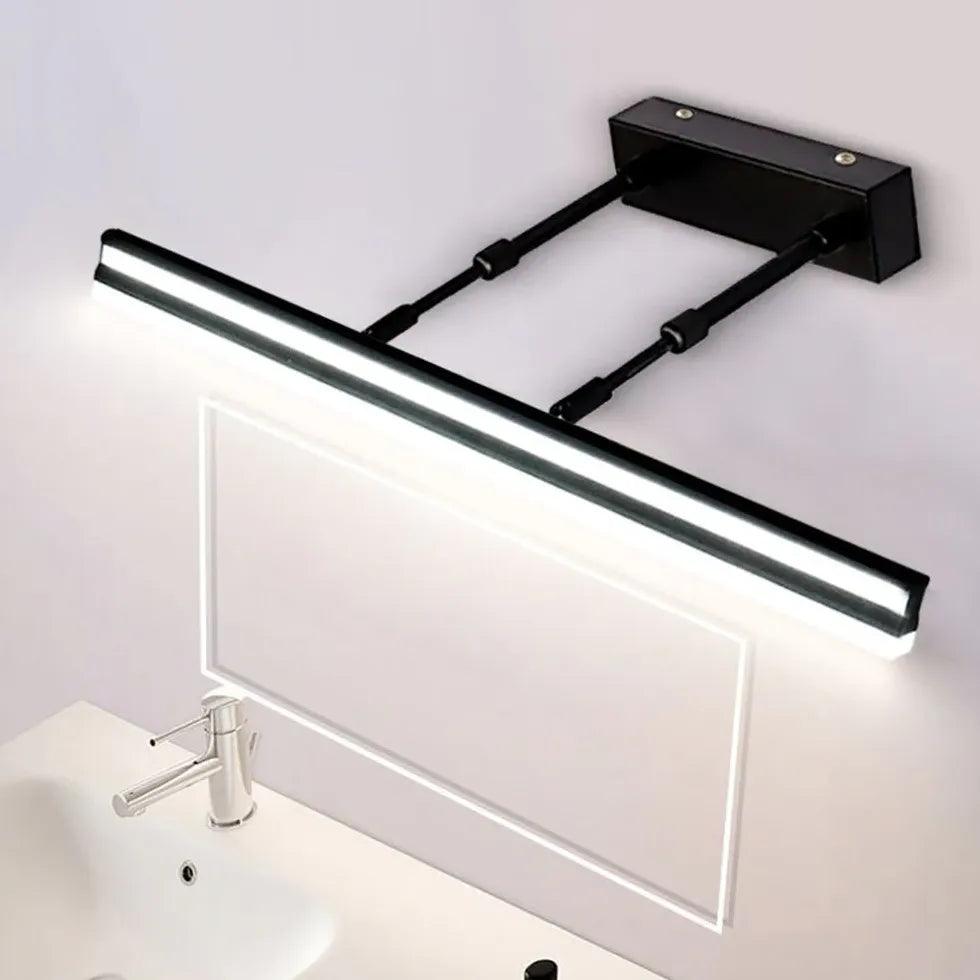 Uttrekkbare LED-vegglamper til badet, uten boring | boxzora