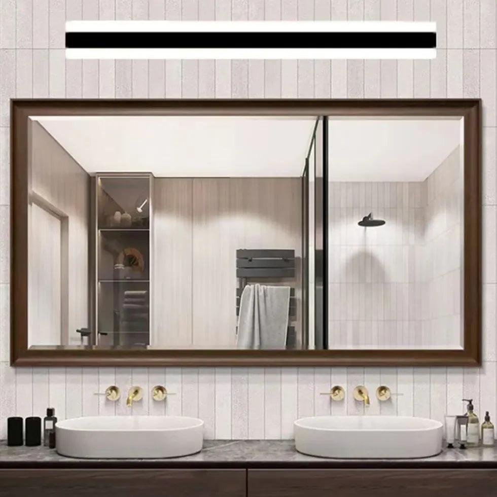 Minimalistyczne długie kinkiety LED do sypialni | boxzora