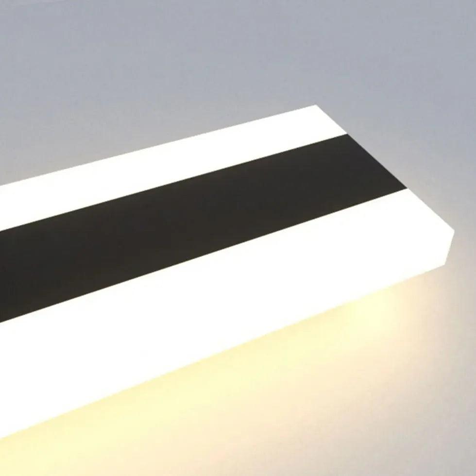 Minimalistyczne długie kinkiety LED do sypialni | boxzora