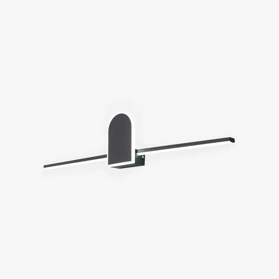 Minimalistyczna geometryczna lampa ścienna LED do łazienki | boxzora