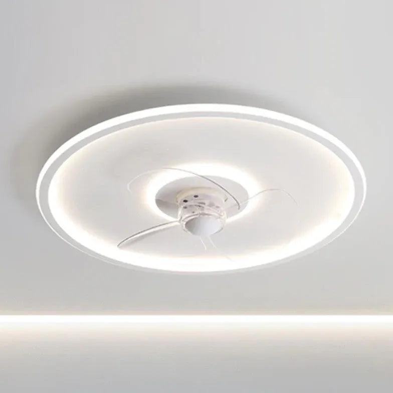 Modern Contemporary Silent Ceiling Fan with Light for Living Room | boxzora