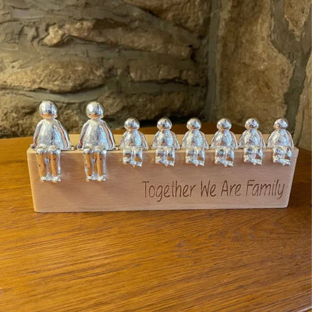 Eternal Family Decorative Sculpture — Abstract Bond Design