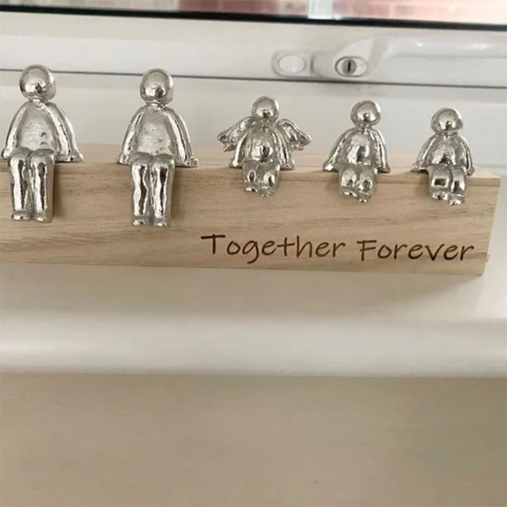 Eternal Family Decorative Sculpture — Abstract Bond Design