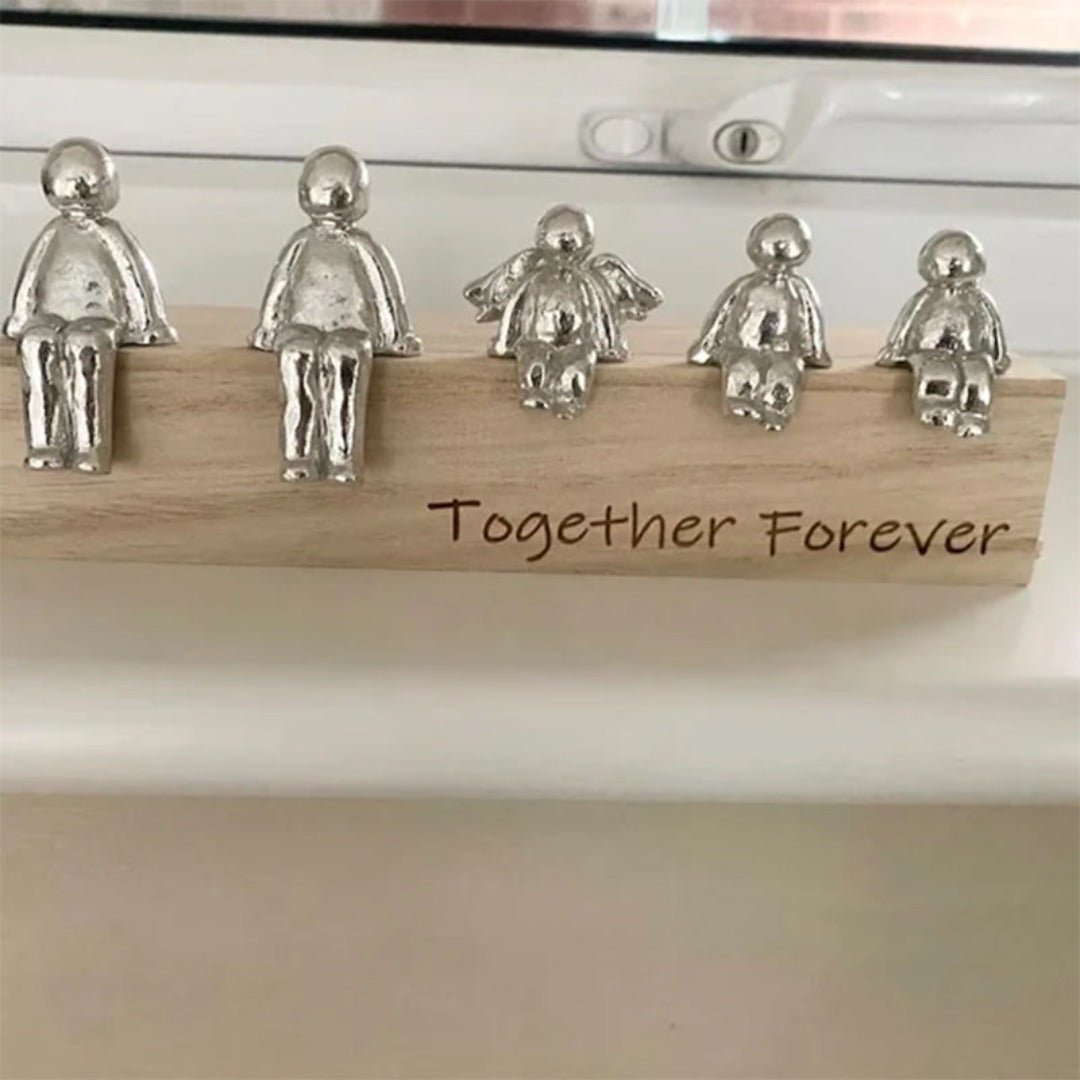 Eternal Family Decorative Sculpture — Abstract Bond Design