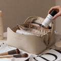 Cosmetic Bag — Elegant Design, Spacious Interior, Multi-Pocket Storage