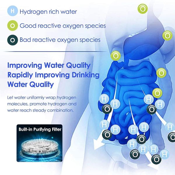 PureFlow elektrischer Wasseraufbereiter — mit Wasserstoff- und Alkali-Option