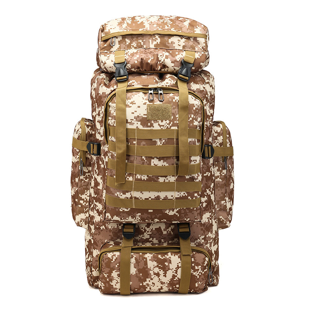 80L Tactical Trekking Backpack — High-Capacity Storage