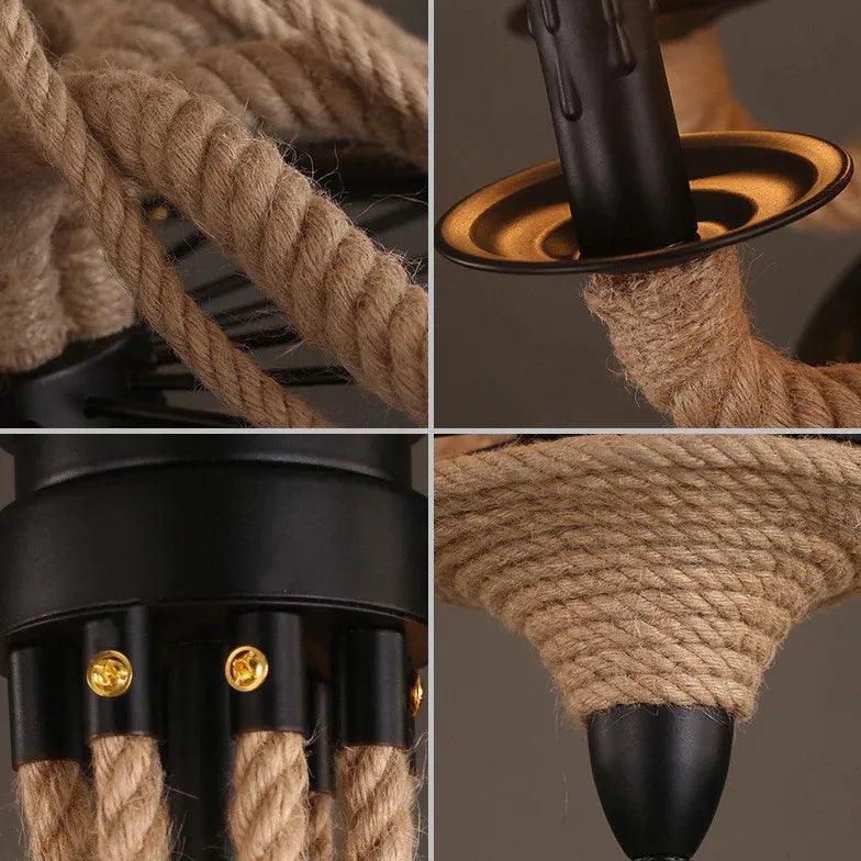 Candelabru modern cu design de lumânări pentru sufragerie | boxzora