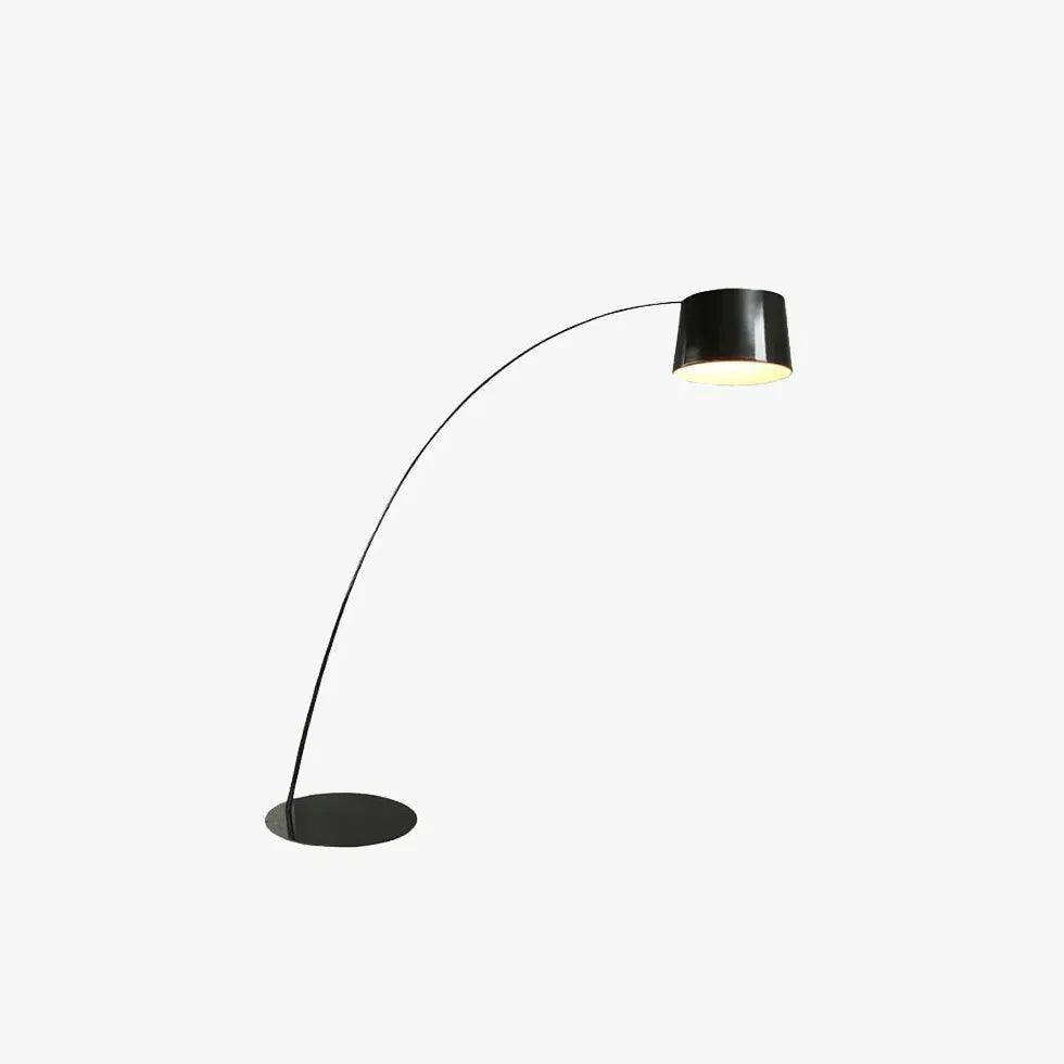 Moderne øjenvenlig buet gulvlampe til stue | boxzora