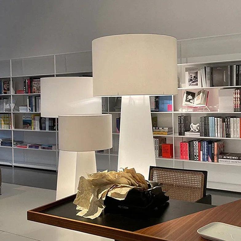 Lampadaire moderne et simple avec abat-jour en tissu | boxzora