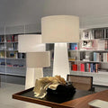 Lampadaire moderne et simple avec abat-jour en tissu | boxzora