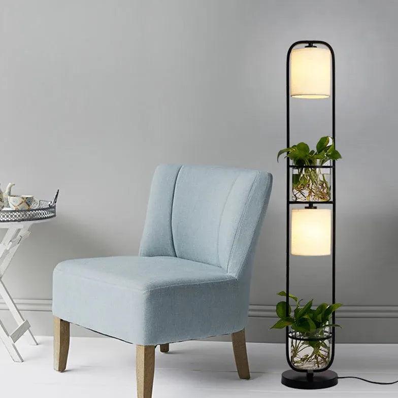 Nowoczesna żelazna lampa podłogowa w stylu brytyjskim do salonu | boxzora