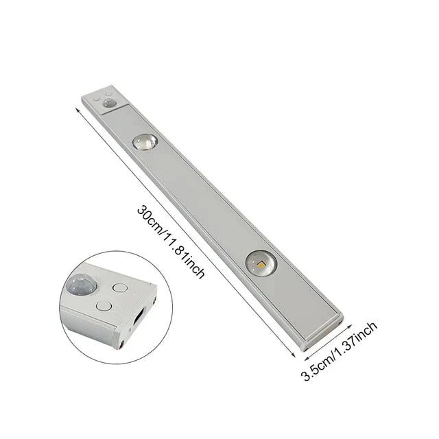 Dobíjecí bezdrátové LED světlo – pohybový senzor, nastavitelné, 3 barvy