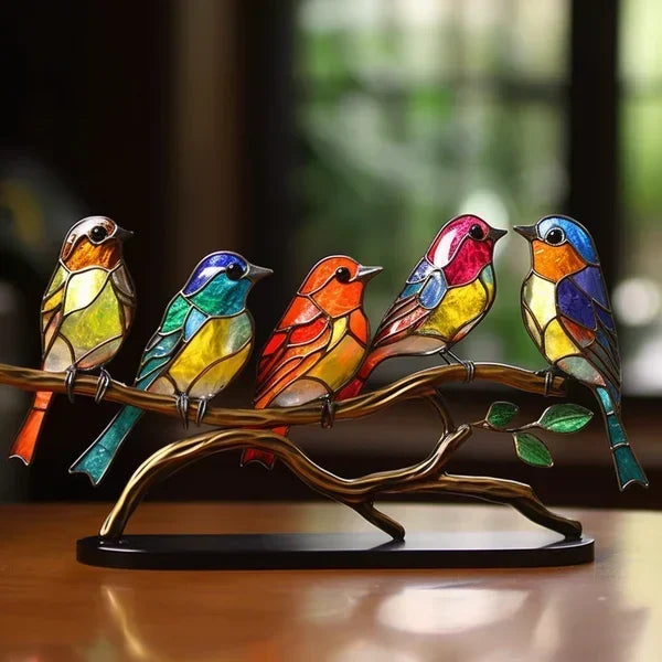 VitraGlow Handmade Stained Glass Table Lamp