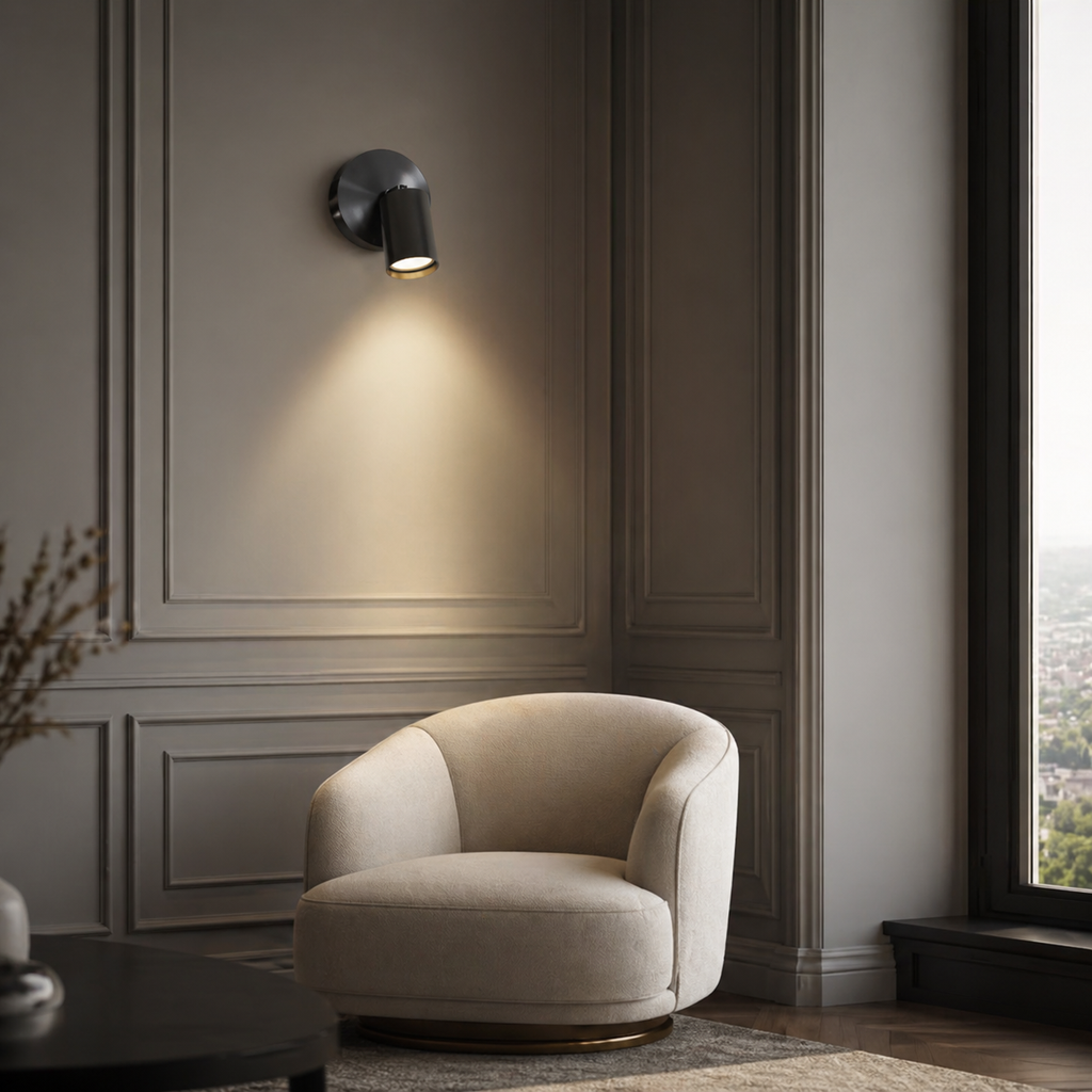Justerbar loftlampe til planforsænket montering, moderne metalpendel, justerbare spotlamper