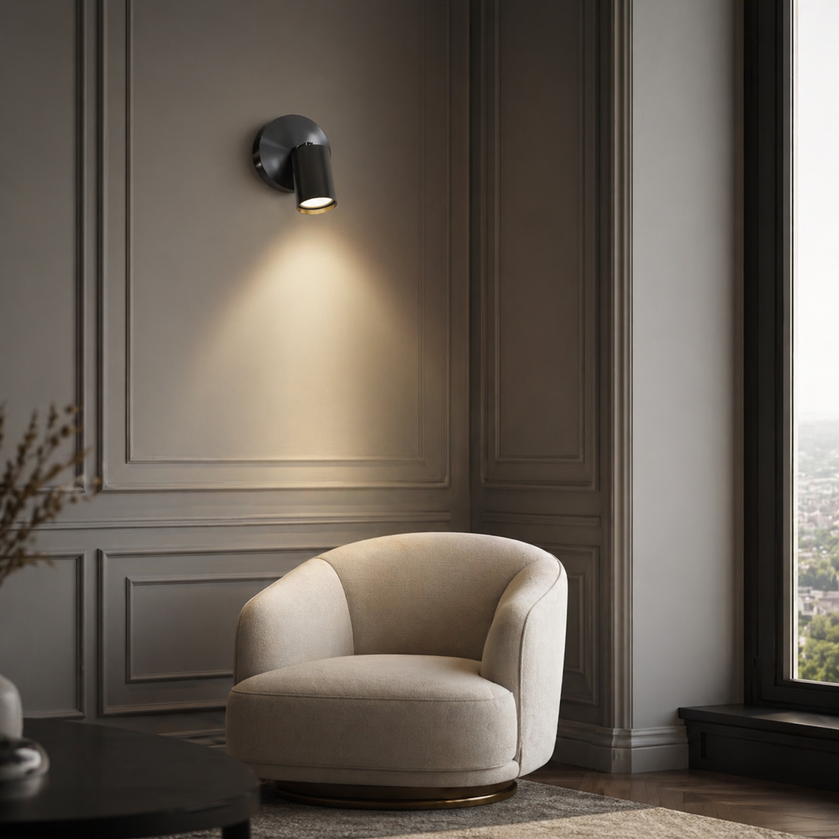 Justerbar loftlampe til planforsænket montering, moderne metalpendel, justerbare spotlamper