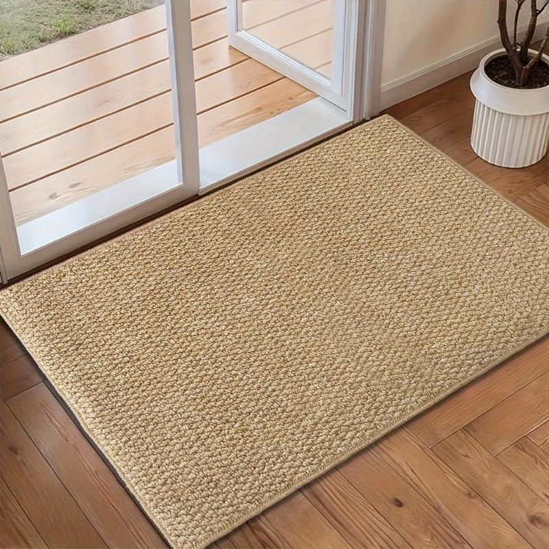Dørmatte i naturlig jute — slitesterk, elegant, sklisikker og smussavvisende