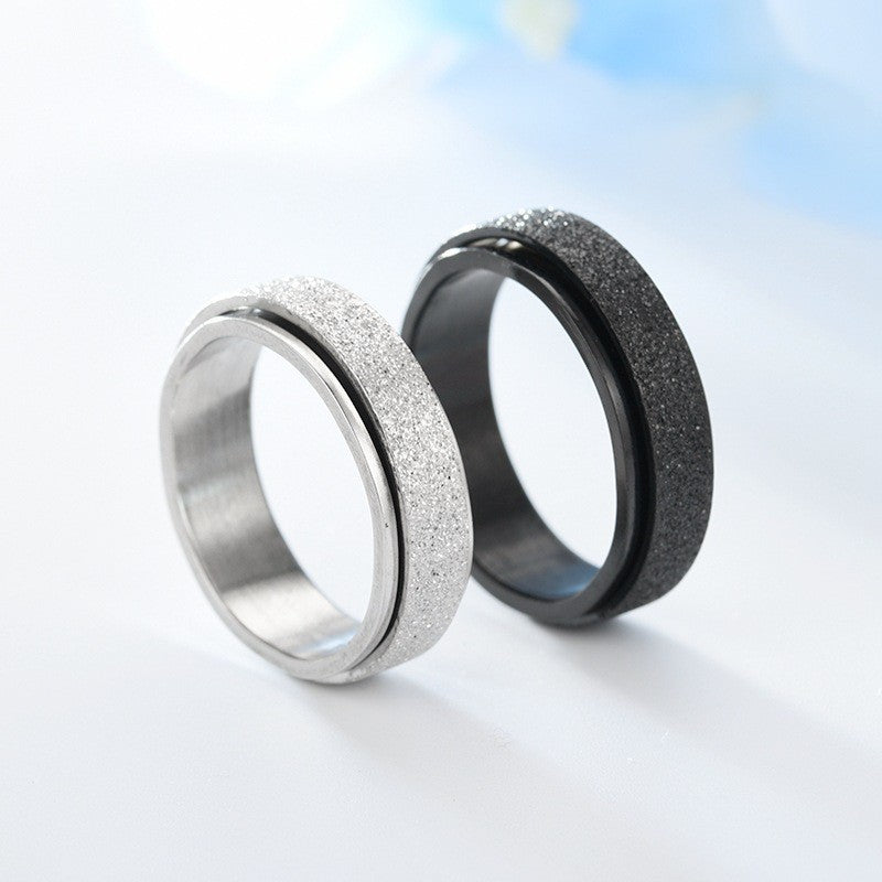 Rotating Fidget Ring — Continuous Spin Design, All Colors Available