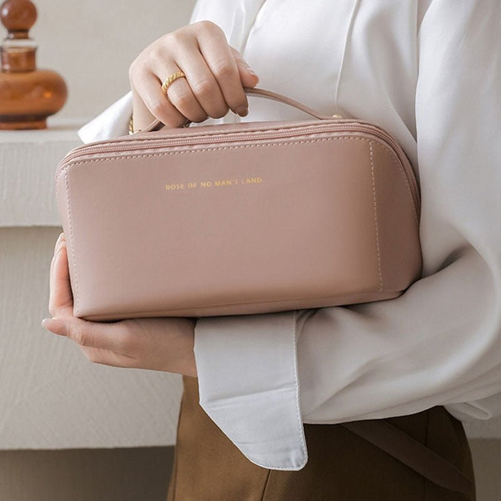 Cosmetic Bag — Elegant Design, Spacious Interior, Multi-Pocket Storage