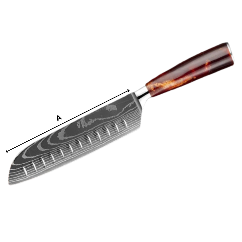 Japanese Knives in the Fire Land Series — Precision Cutting, Lasting Sharpness, Comfort Grip