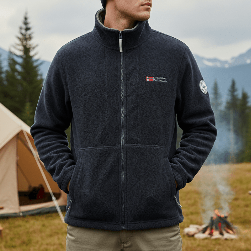 Giacca in pile leggera — Strato termico traspirante, 15.9 Oz