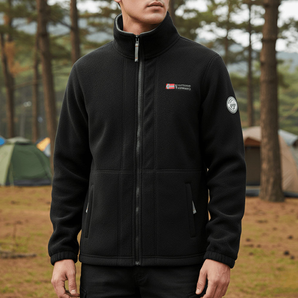 Giacca in pile leggera — Strato termico traspirante, 15.9 Oz