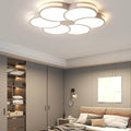 Moderne LED-blomstret loftlampe til soveværelset | boxzora