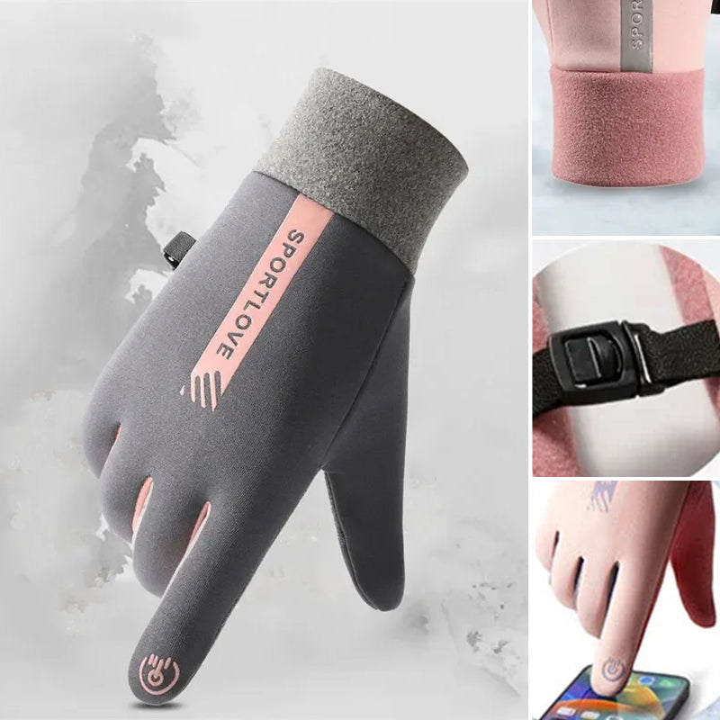 Heated Gloves — Touch-Sensitive Fingertips