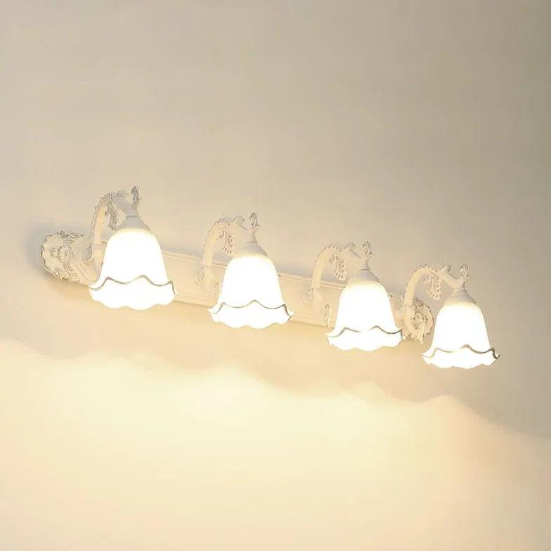 Luxe led-wandverlichting met lelie voor de badkamer | boxzora